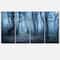 Designart - Spring Foggy Forest Trees - Landscape Photography Canvas Print